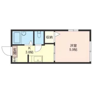 Fragrance Raira【2階】の間取り