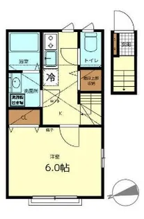 BRITISH PLUM【2階】の間取り