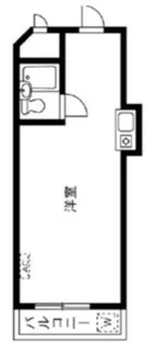 ペガサスマンション経堂&簔口ビル83【2階】の間取り