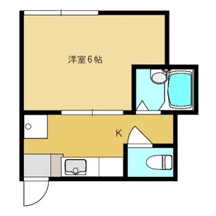 ハイツ共栄【1階】の間取り