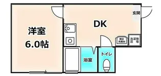 虹信ビル【3階】の間取り