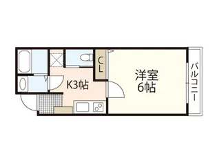 Fortujina O【3階】の間取り