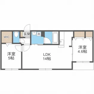 ブランシャール東札幌HD【3階】の間取り