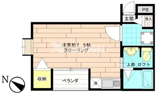 メナテシア【2階】の間取り