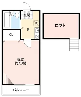 シャレー東大宮【2階】の間取り