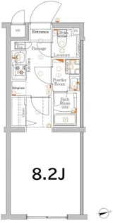 XEBEC経堂【2階】の間取り