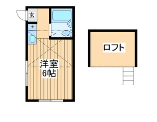 パンシオン小田急相模原ナンバー5【2階】の間取り