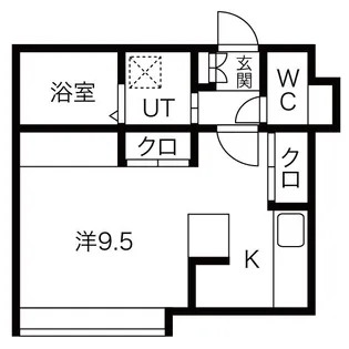 ロワ ブリック【2階】の間取り
