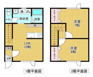 ハッピー北央Bの間取り