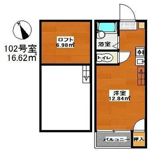 マキシム吉塚駅前【1階】の間取り