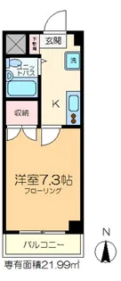 グリーンハイツ木場【4階】の間取り