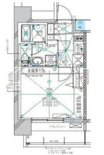 ディアレイシャス金山II【8階】の間取り
