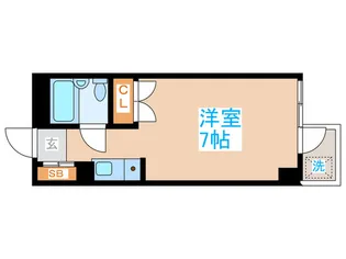 南川マンション【2階】の間取り