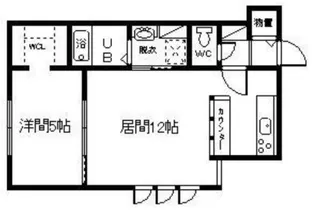 norfino Laluce【1階】の間取り