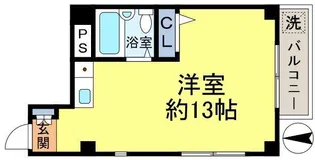 ベルメゾンコバ【4階】の間取り