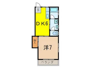 上石神井ハルナコ-ポ【2階】の間取り