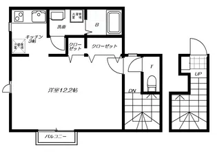 ベルデュール吉祥寺東町【2階】の間取り