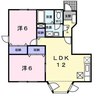 アルティプラーノハヤシIV【1階】の間取り
