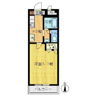 IVY・メゾン【3階】の間取り