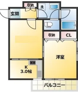 ヒルトップマンション【3階】の間取り