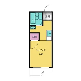 マンション松井【3階】の間取り