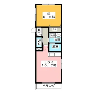 メゾン エスポワール【3階】の間取り