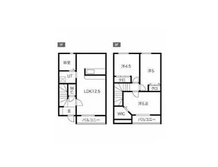 TANA G棟の間取り