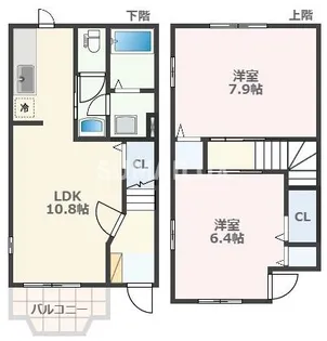 ソレイユ盛の間取り