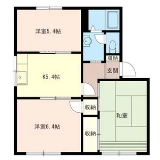 ポレールM【1階】の間取り
