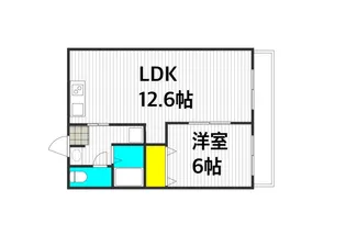 ルシエル【4階】の間取り