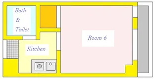 オリエントハイツ【3階】の間取り