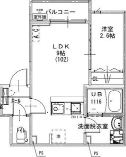 KEIAI RESIDENCE 豊四季II【3階】の間取り
