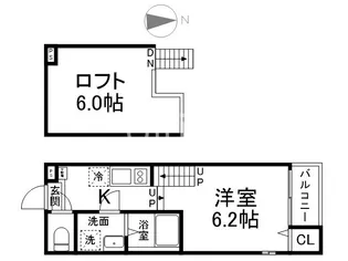 エスカラーダTAKEDA【1階】の間取り