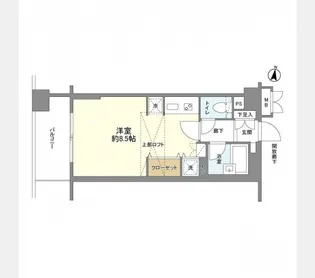 イトーピア用賀【3階】の間取り