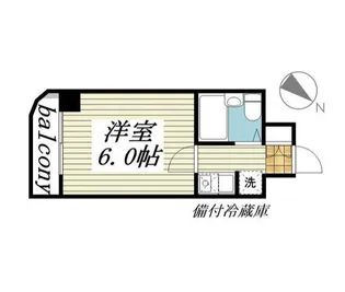 メゾン・ド・南大塚NO1【3階】の間取り