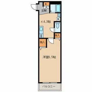リビオン【3階】の間取り