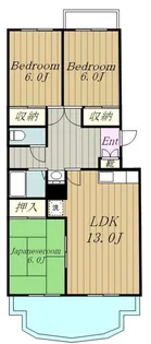 アミニティ【3階】の間取り