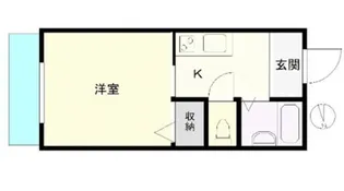 パセオ石原B【1階】の間取り