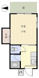 よよぎコーポ【1階】の間取り
