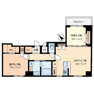 Estrellita中目黒【2階】の間取り