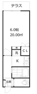 アイボリーコート大森【1階】の間取り