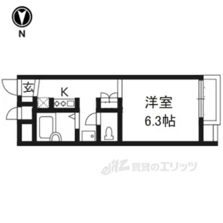レオパレスル・ブランシェ【2階】の間取り
