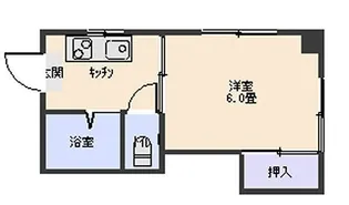 錦江台ハイツ【1階】の間取り