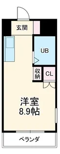 磐田グレイス第一マンション【1階】の間取り