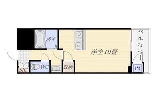 リバービュー102【7階】の間取り