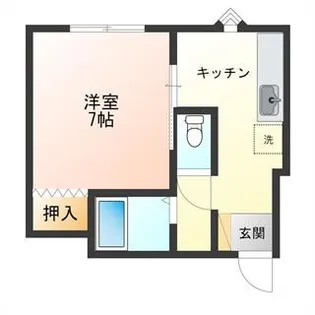 メイユール秀C【2階】の間取り