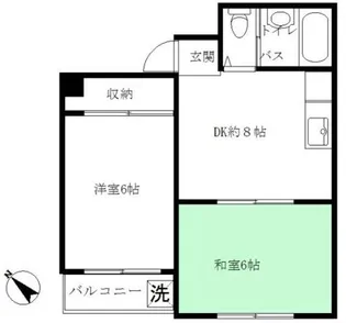 小林ビルデンス【3階】の間取り