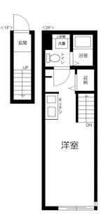 西大井テラス【1階】の間取り