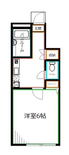 アークパレス上井草【1階】の間取り