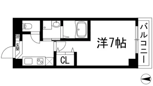 AILE石橋2【2階】の間取り